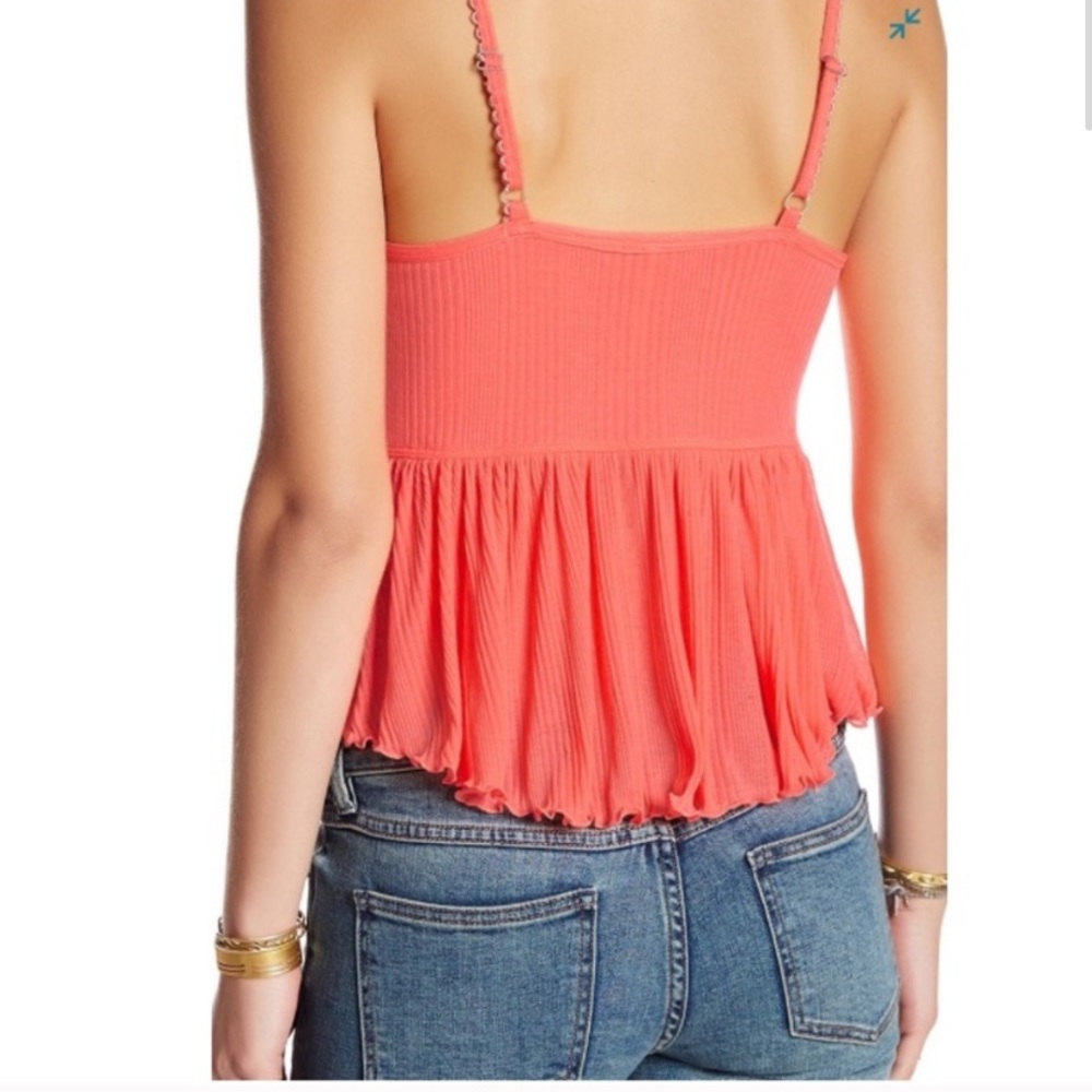 🆕 Free People Ruffle Tank Top - Picture 6 of 9